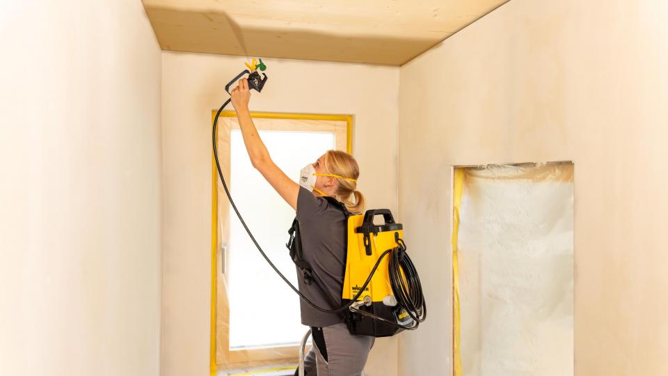 Snoerloos spuiten met de WAGNER Control Pro Move 300