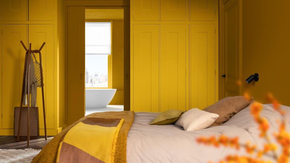 La Couleur De L Ann E 2025 D AkzoNobel D Gage Une V Ritable Joie Extra1 Dulux Colour Futures Colour Of The Year 2025 True Joy Bedroom Inspiration Global 44