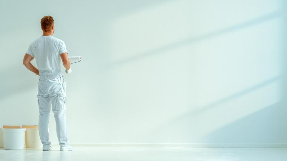 Luchtzuiverende pleister verf