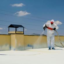 dak wit schilderen hitte